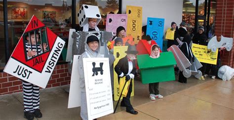 Group Game Piece Costumes