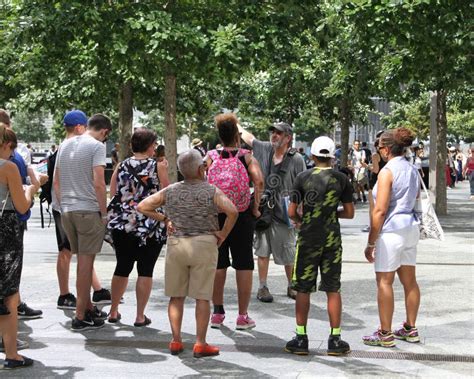 Group Listening to Tour Guide