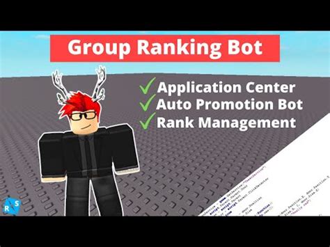 Group Rank Bot In-Roblox-Game - Scripting Support - Developer 