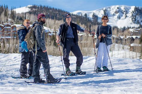 Group Snowshoeing