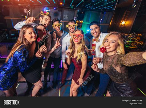 Group of Friends Partying