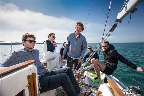 Group of Friends Sailing