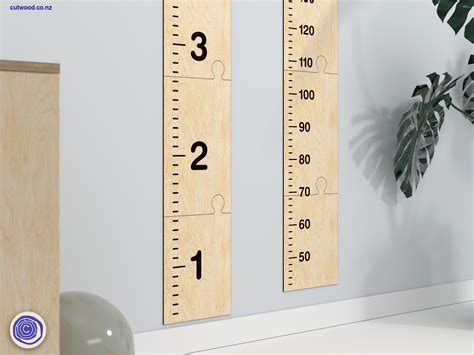 Growth Chart Wall Ruler