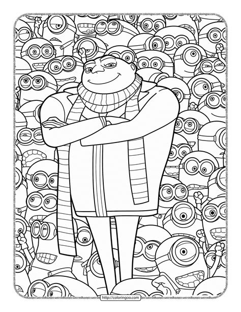 Gru Coloring Pages
