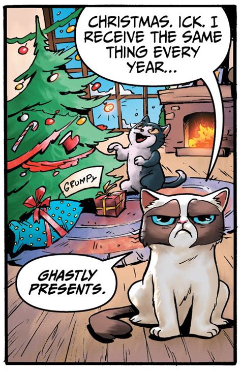 Grumpy Cat 12 Days Of Christmas
