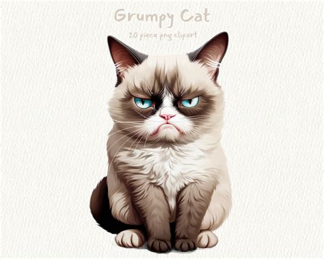Grumpy Cat Clipart
