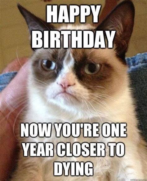 Grumpy Cat Happy Birthday Meme