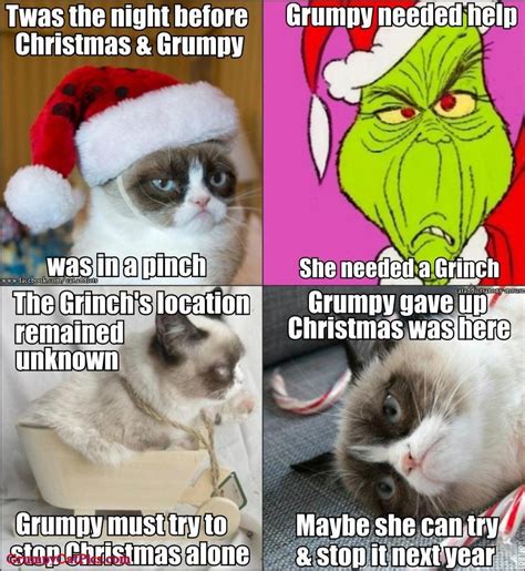 Grumpy Cat Memes Christmas