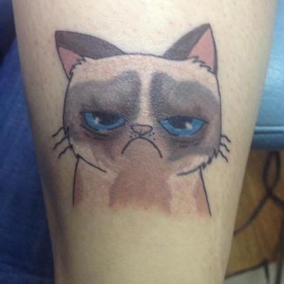 Grumpy Cat Tattoo