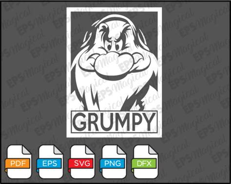 Unleash Your Inner Grumpiness with Free Grumpy SVGs: A Must-Have for All Cynics!