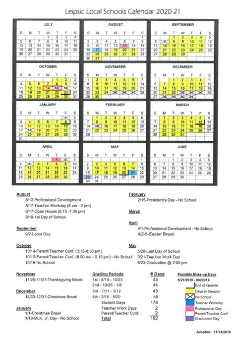 Academic calendars 2024/25 UK free printable Excel templates