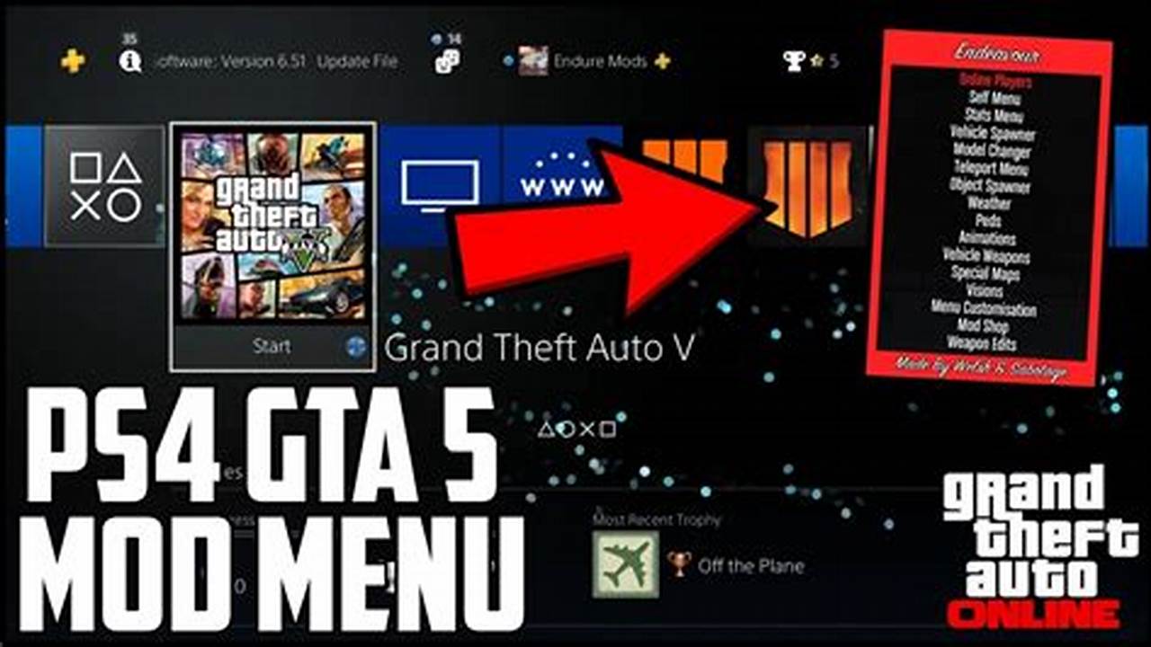 Gta 5 Mod Menu Ps4 2024
