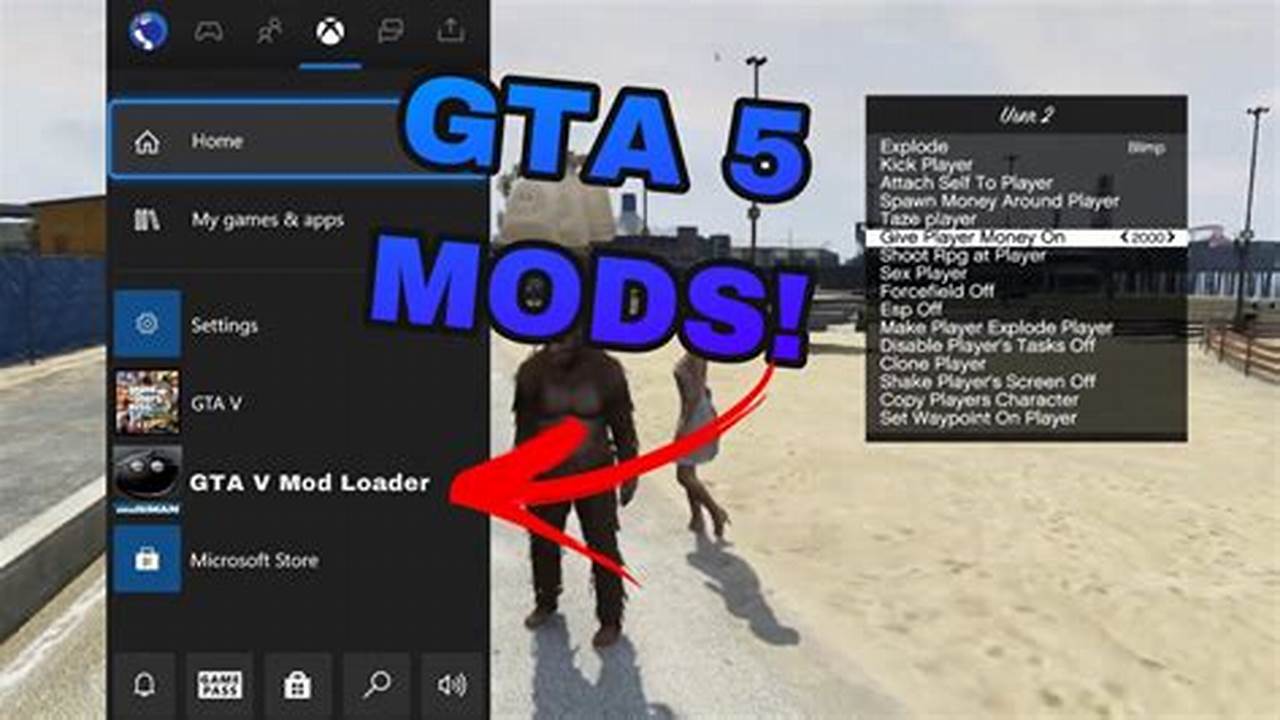 Gta 5 Mod Menu Xbox One 2024