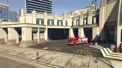 Fire Station Location In GTA V How To Get The Firetruck For The FIB