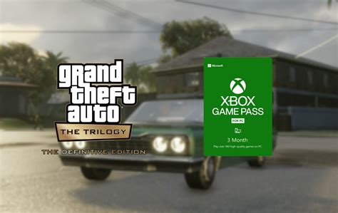 Unleash Thrilling Chaos with GTA Definitive Edition on Game Pass: Experience the Ultimate Urban Adventure