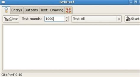 GtkPerf