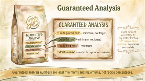 Guaranteed Analysis Explained