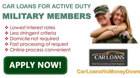 Guaranteed Military Loans No Credit Check