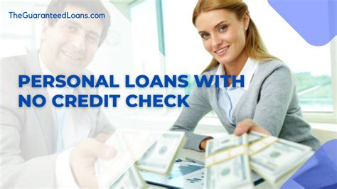 Guaranteed No Credit Check Personal Loans