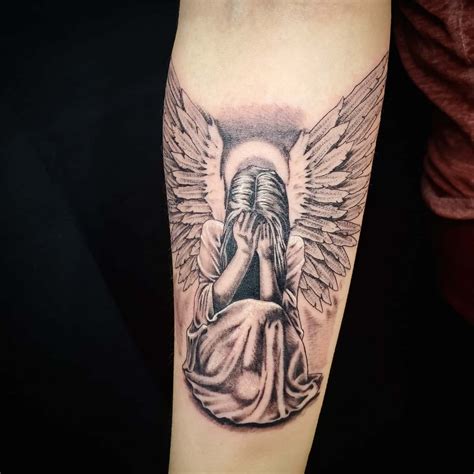110+ Best Guardian Angel Tattoos Designs & Meanings (2019)
