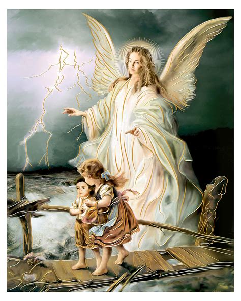 Guardian Angel Painting