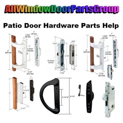 Guardian Sliding Door Replacement Parts