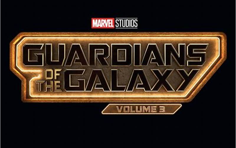 Guardians Of The Galaxy 3 Logo