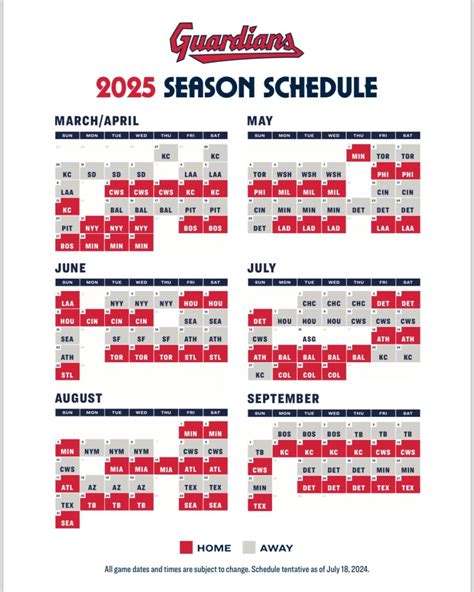 Guardians Mlb Schedule In October