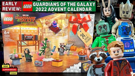 Guardians Of The Galaxy Holiday Special Lego Advent Calendar