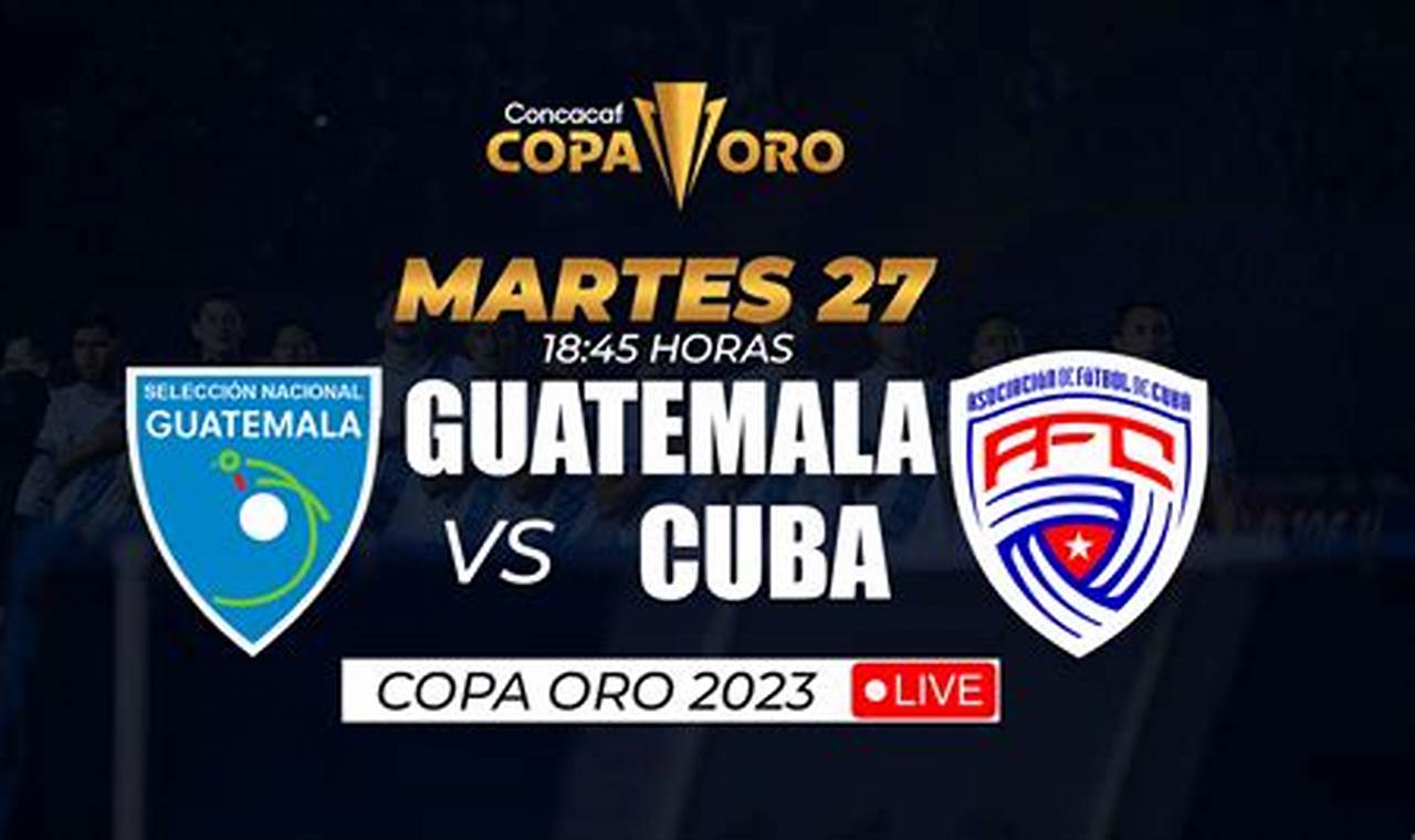 Guatemala Vs Cuba 2024 Olympics