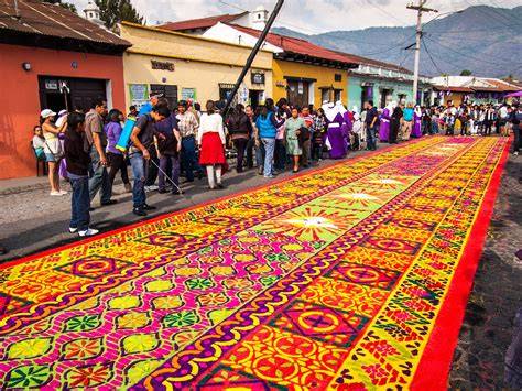 Guatemala Easter Carpets