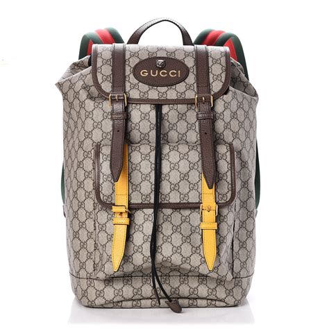 GG Supreme backpack Gucci Men's Backpacks 406370KLQAX9772