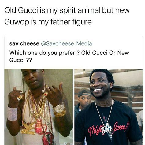 Gucci funny saying