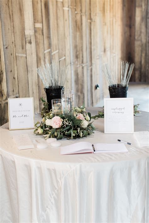 Guest Book Table Decor