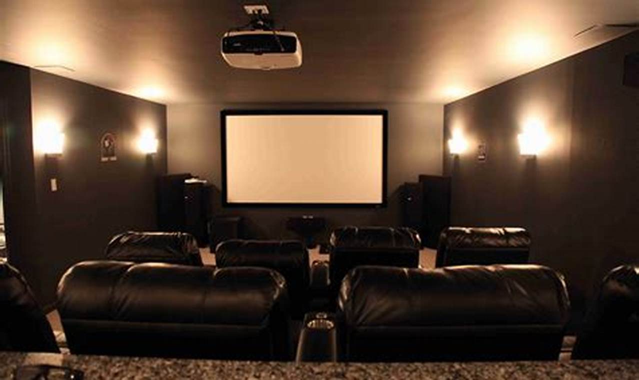 Guide to DIY home movie theater setups