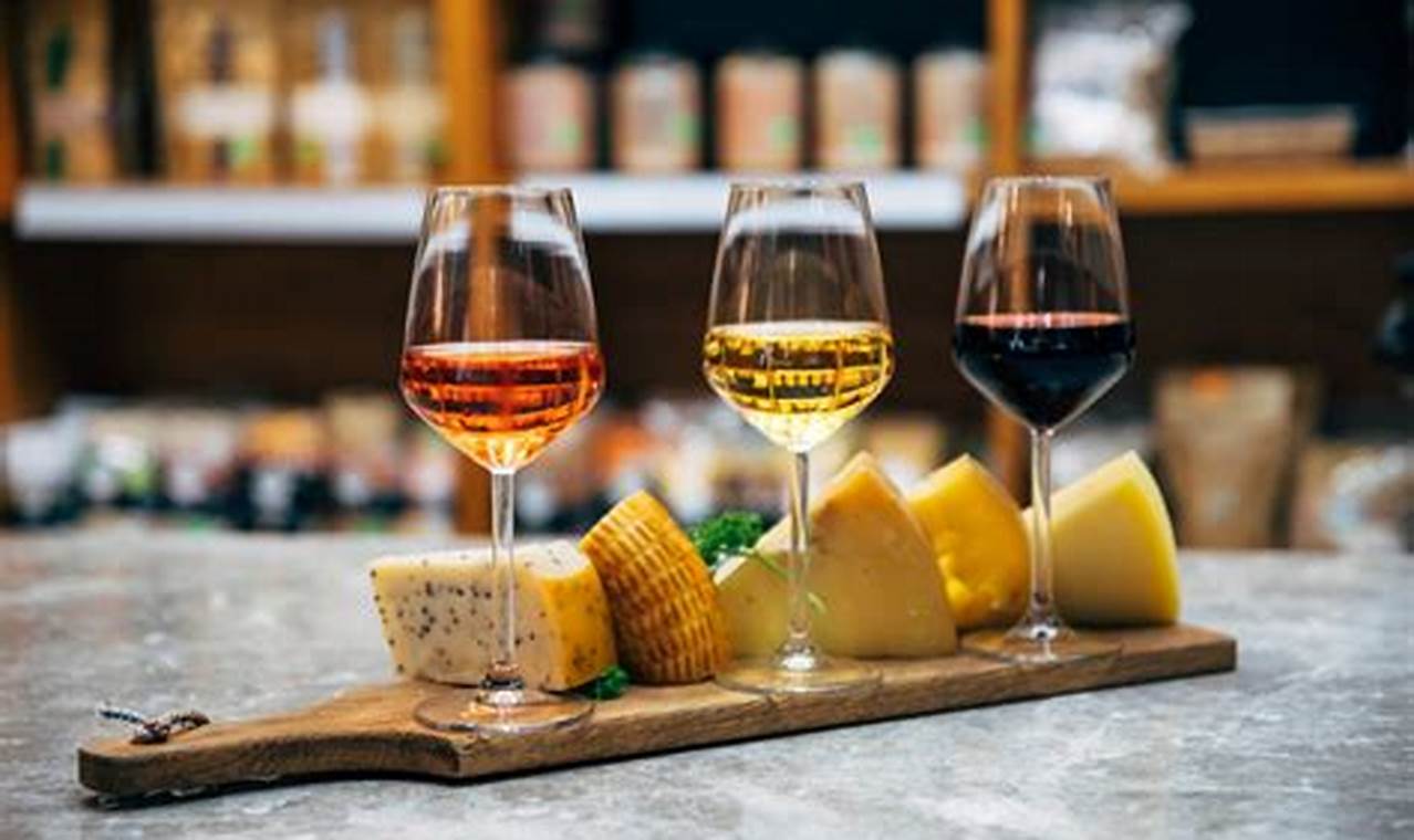 Guide to pairing wine with different types of cheese