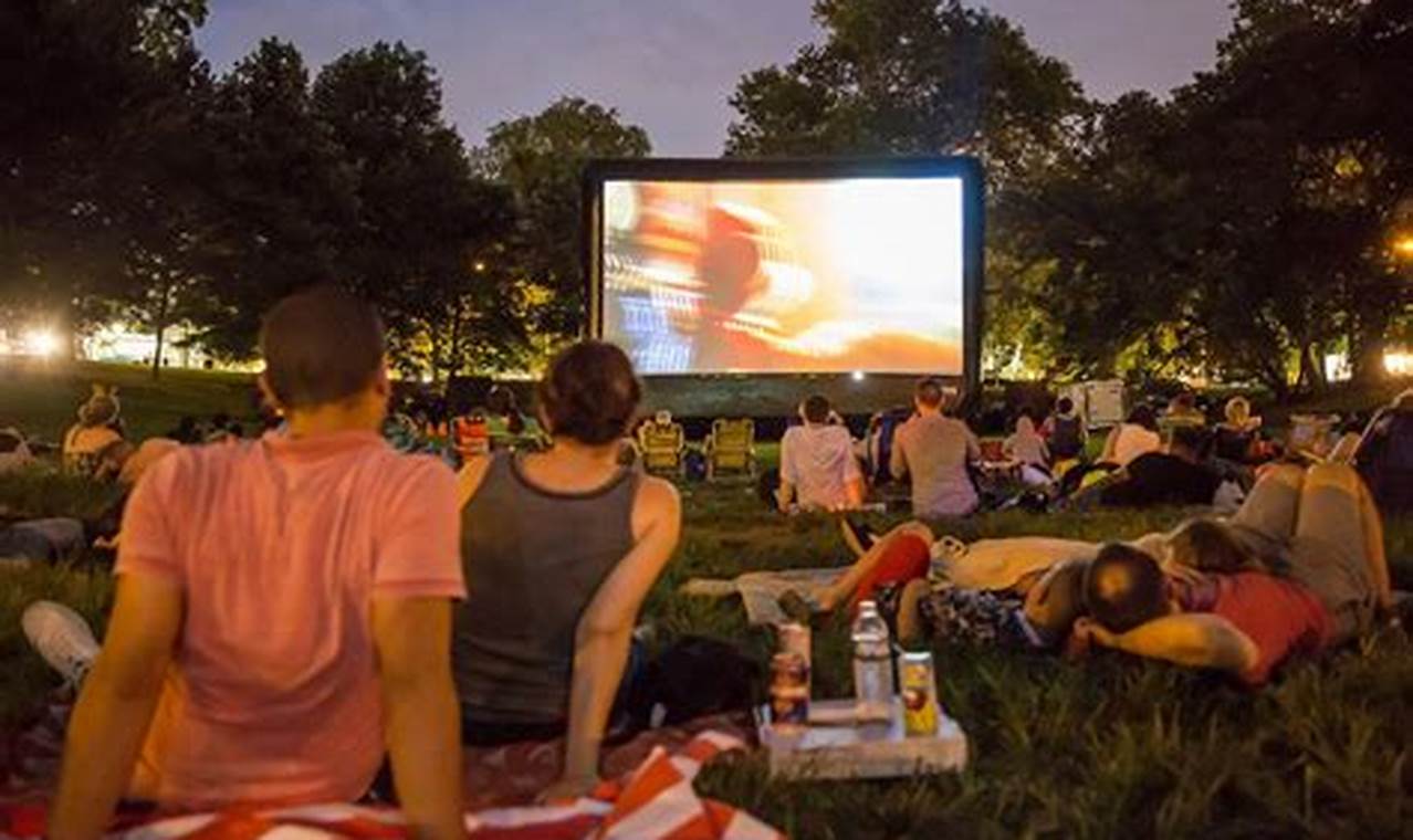 Guide to the best outdoor movie screenings in the summer