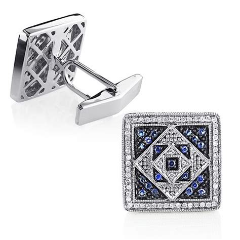 Guide To Men?s Diamond Jewelry: Diamond Cufflinks & Tie Pins