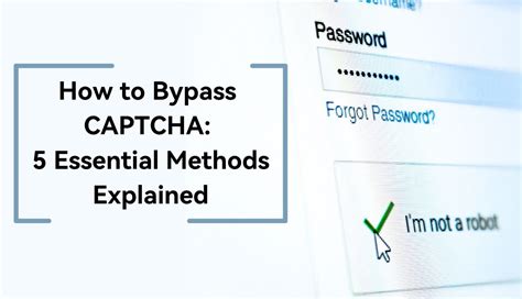 Guide on how to bypass broken captcha when logging in your 