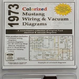 Guide to 1973 Colorized Mustang Wiring Diagrams