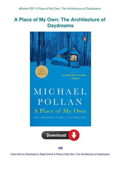 Guide to A Place Of My Own: The Architecture Of Daydreams