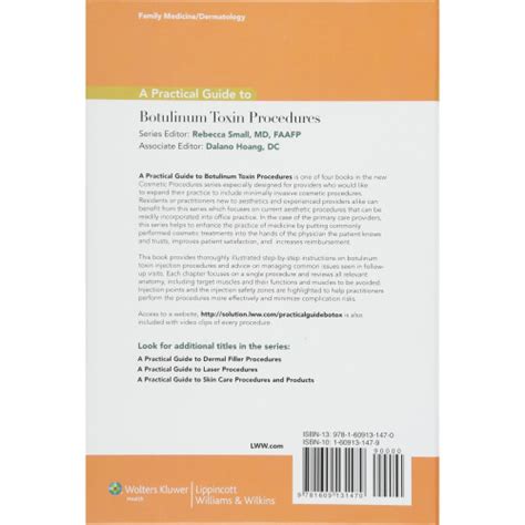 Guide to A Practical Guide To Botulinum Toxin Procedures (Cosmetic Procedures For Primary Care)