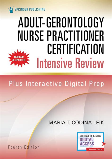 Guide to Adult-Gerontology Nurse Practitioner Certification Intensive Review Fourth Edition