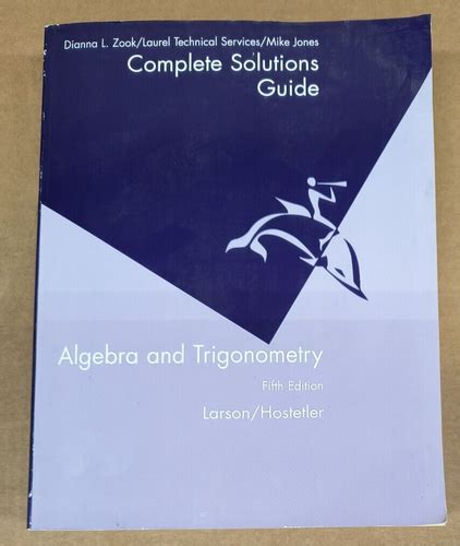 Guide to Algebra And Trigonometry