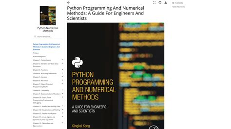 Guide to An Introduction To Python Programming For Scientists And Engineers