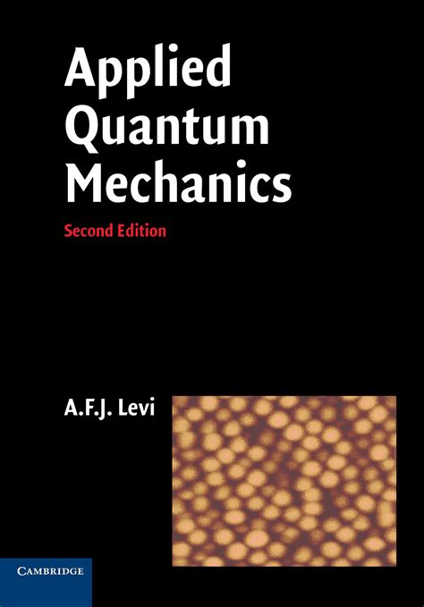 Guide to Applied Quantum Mechanics
