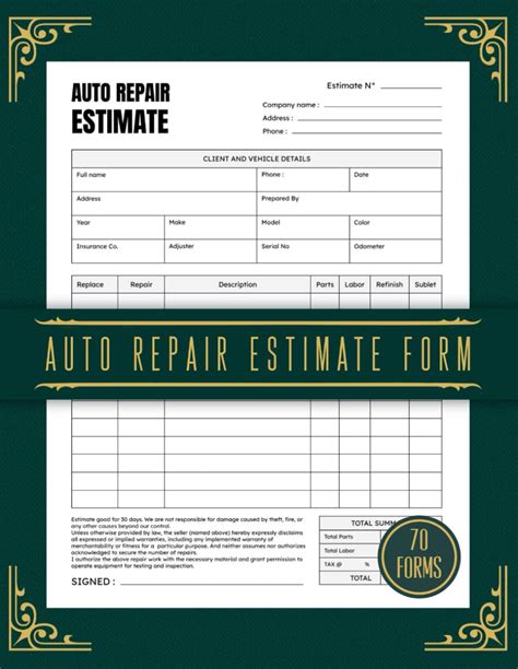 Guide to Auto Estimating: A Guide To Writing Auto Repair Estimates