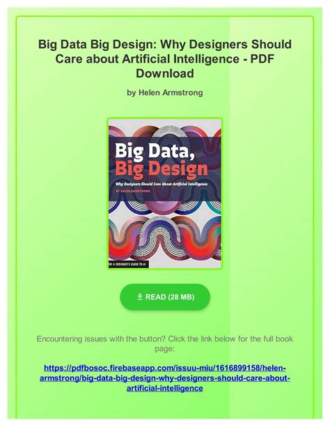 Guide to Big Data Big Design: Why Designers Should Care About Artificial Intelligence