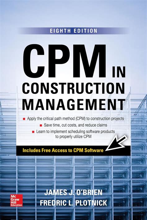 Guide to CPM In Construction Management Eighth Edition