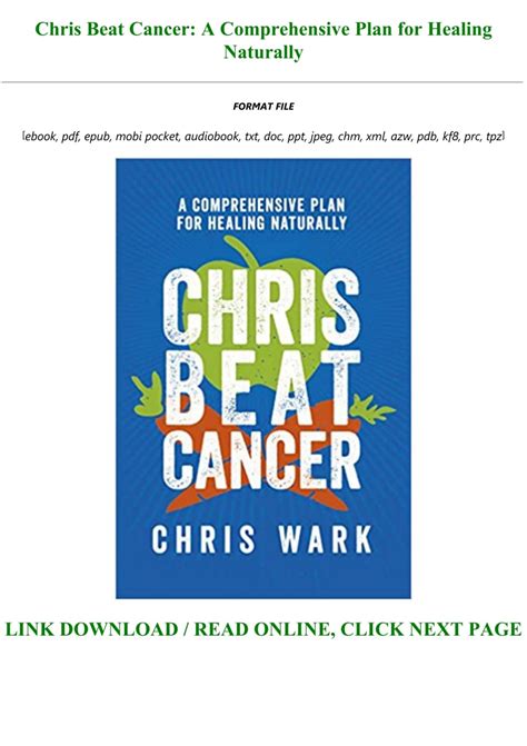 Guide to Chris Beat Cancer: A Comprehensive Plan For Healing Naturally